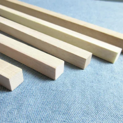 6mm Square Wood Strip Tung Wood Strip DIY Making Model Material Tung Tung Plank Furniture Building Navigation