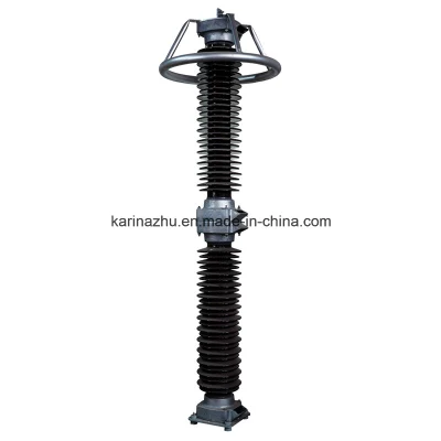 216kv High Voltage Porcelain Surge Lightning Arrester